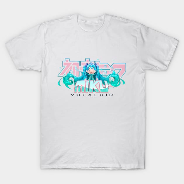 Hatsune miku T-Shirt by Ignat02